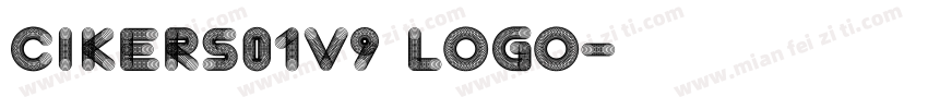 cikers01v9 logo字体转换